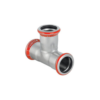 Geberit trójnik równoprzelotowy Mapress C-Stahl 54 21008