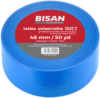 Bisan taśma uniwersalna DUCT 48mm/50yd, niebieska B870006N