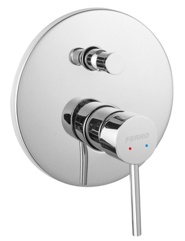 Ferro FIESTA bateria podtynkowa, 2-funkcyjna, chrom BFI7P