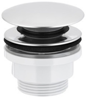 KFA uniwersalny, okrągły spust klik-klak chrom 660-310-00