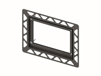 Tece ramka montażowa do montażu przycisku, czarna 9240647