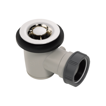 Wirquin syfon brodzikowy Tourbillon fi 50 mm czyszczony od góry, chrom 34020201