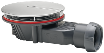 Wirquin odpływ brodzikowy SLIM+ fi90 chrom 30724078